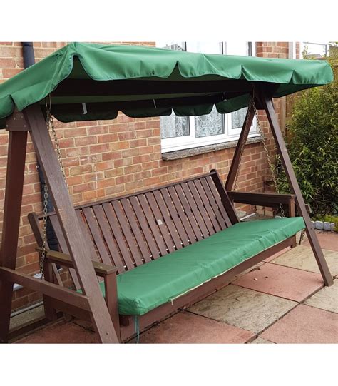 A stylish replacement swing canopy is perfect for renewing your swing with less cost by only replacing the old or worn one, offers better protection UV 30 resistance can block 96. . Replacement for swing canopy
